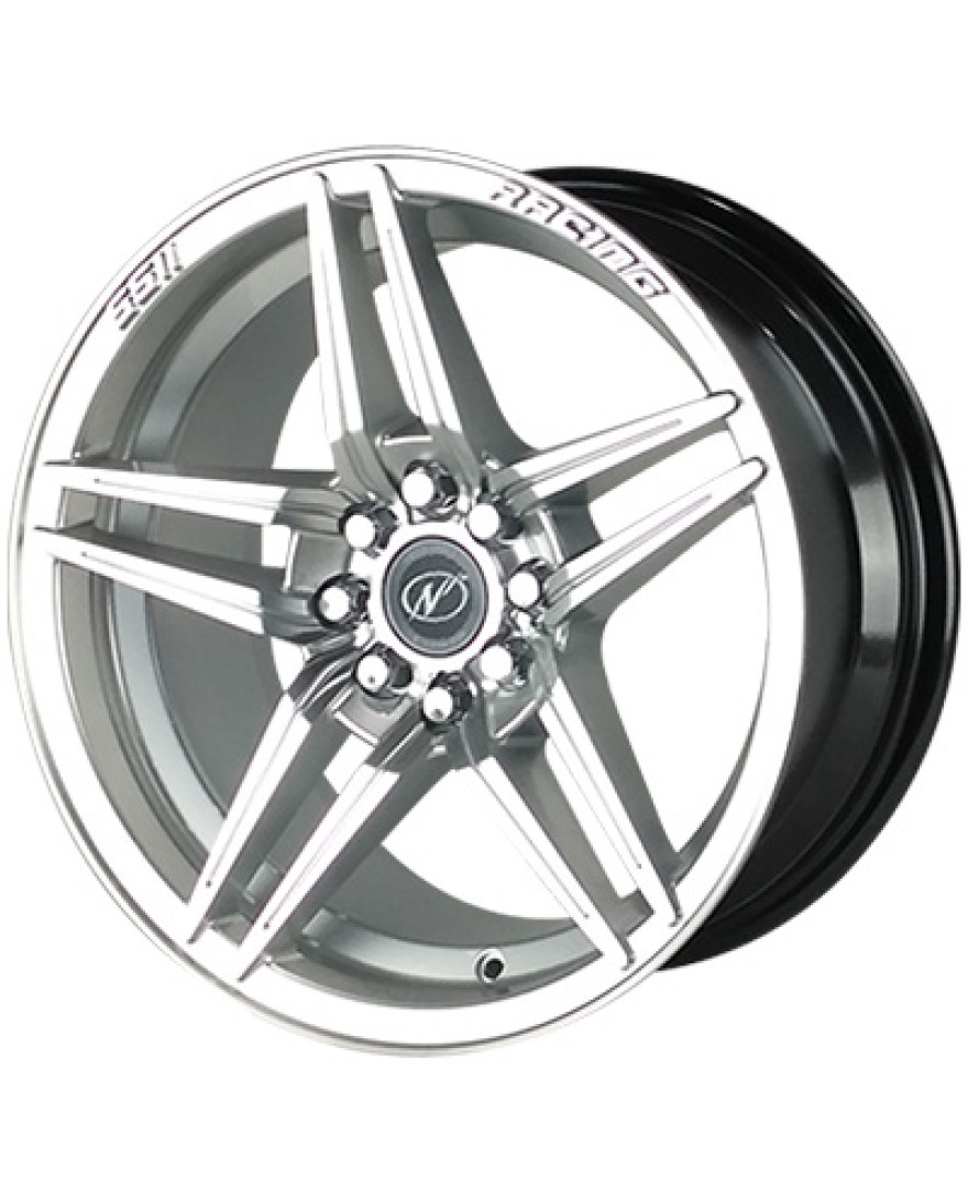 Xolt 16in HSM finish. The Size of alloy wheel is 16x7.5 inch and the PCD is 8x100/108(SET OF 4)